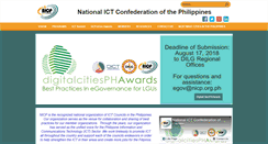 Desktop Screenshot of nicp.org.ph